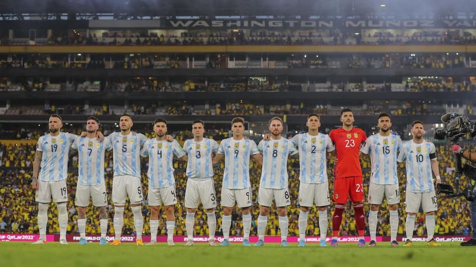 La Selección Argentina. Foto: NA