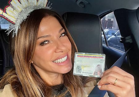 Catherine Fulop fue a votar. Foto: Instagram.
