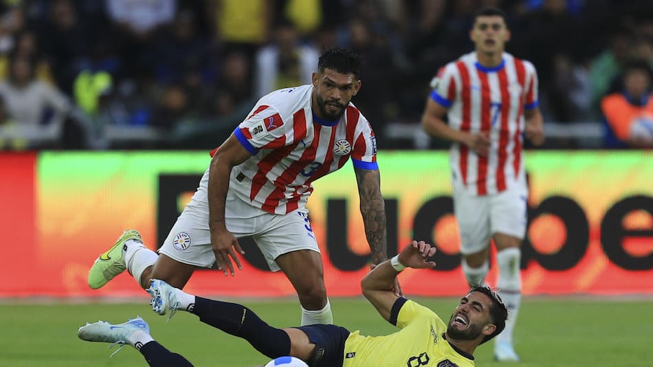 Eliminatorias 2026, Ecuador vs. Paraguay. Foto: EFE.
