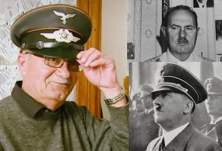 Philippe Loret, nieto de Adolf Hitler, Jean Marie Loret, Adolf Hitler, Foto Keith Waldegrave