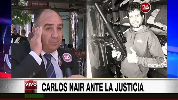 Carlitos Nair, ante la justicia por robo y agresiones a su ex