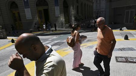 Ola de calor, Buenos Aires. Foto: Télam