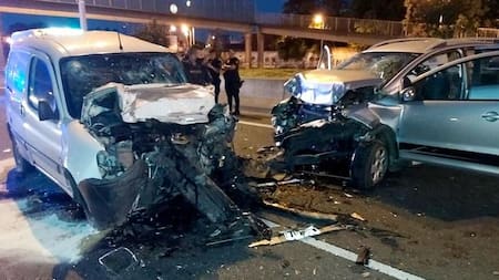 Choque fatal en Acceso Oeste