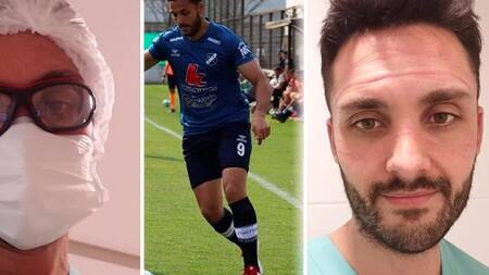 Andrés Guzmán futbolista y kinesiólogo, coronavirus en Argentina