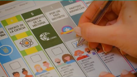 Cómo votar este domingo con la Boleta Única de Papel: el simulador que sirve de guía