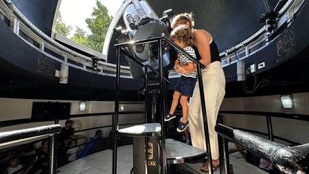 Observación espacial. Foto: EFE.