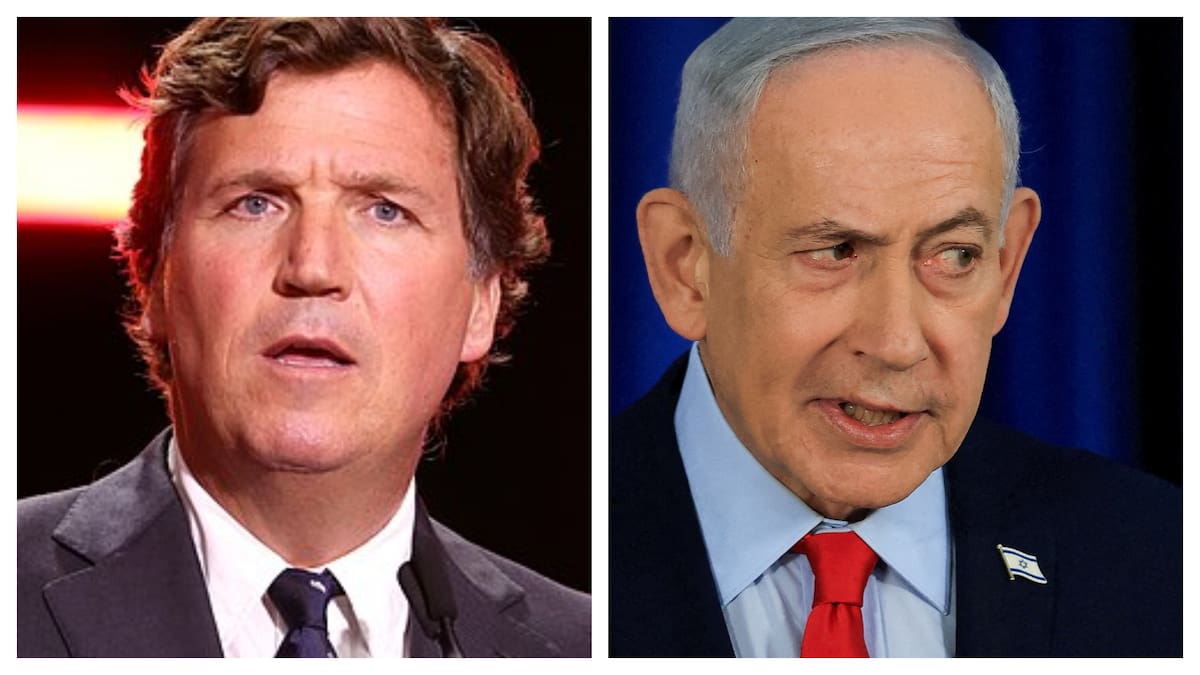 El periodista político estadounidense Tucker Carlson denuncia influencia de Israel en el Pentágono.