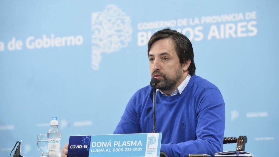 Viceministro de Salud bonaerense, Nicolás Kreplak, NA