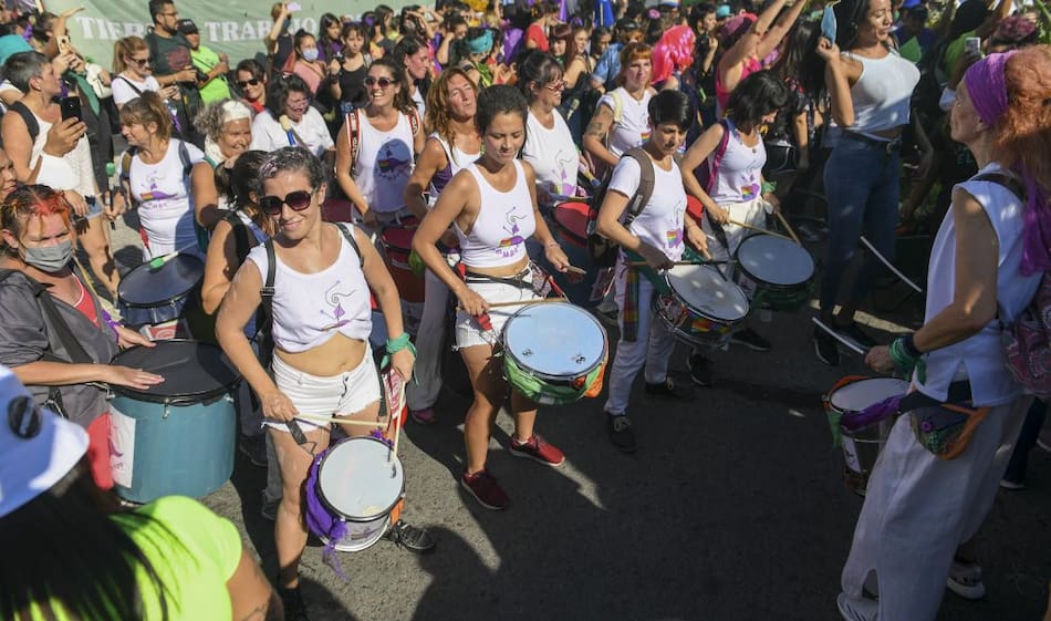 Movilizaciones al Congreso en el Día de la Mujer, NA