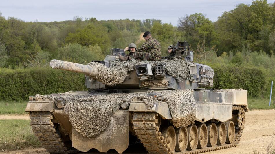 Tanque Leonard 2. Foto: Reuters.