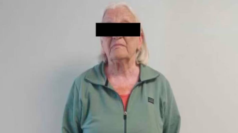 La mujer de 79 años que drogó y robó a su víctima. Foto: Policía de la Ciudad.