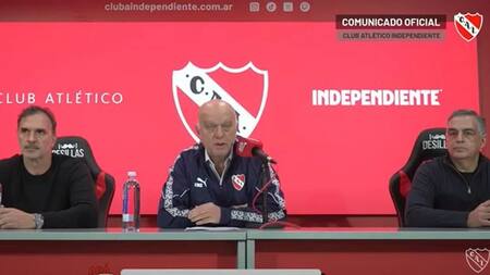 Néstor Grindetti defendió a Independiente y apuntó contra la U de Chile tras la barbarie de Copa Sudamericana