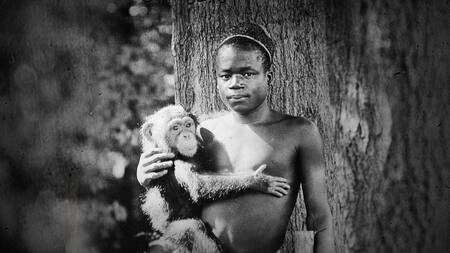 Ota Benga, exhibido como rareza en los Estados Unidos, Foto: Biblioteca del Congreso de Estados Unidos