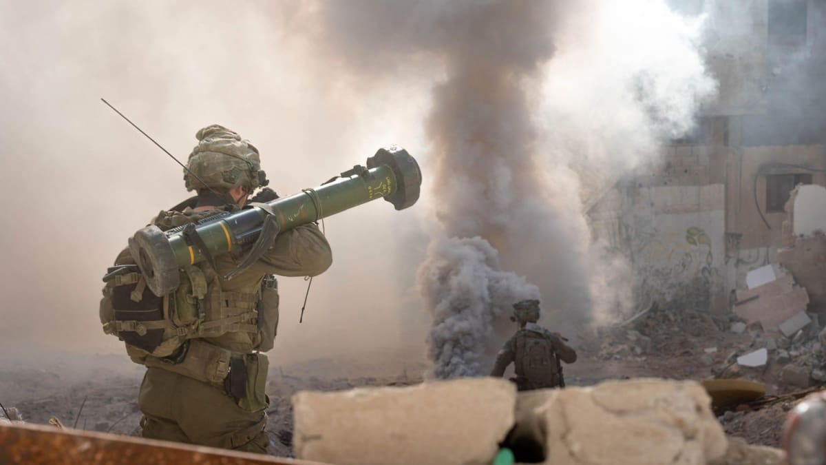 Soldados israelíes en la Franja de Gaza. Foto: X @idfonline.