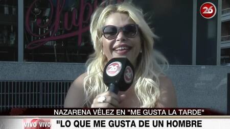 Nazarena Vélez en Me Gusta la Tarde