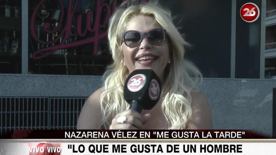 Nazarena Vélez en Me Gusta la Tarde