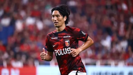 Genki Haraguchi, futbolista del Urawa Red Diamonds. Foto: NA.