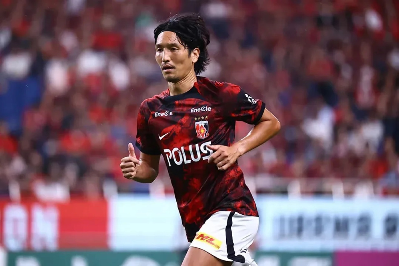 Genki Haraguchi, futbolista del Urawa Red Diamonds. Foto: NA.