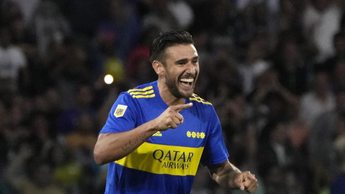 Toto Salvio, Boca. Foto: NA.