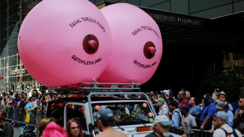 Día Topless en Nueva York