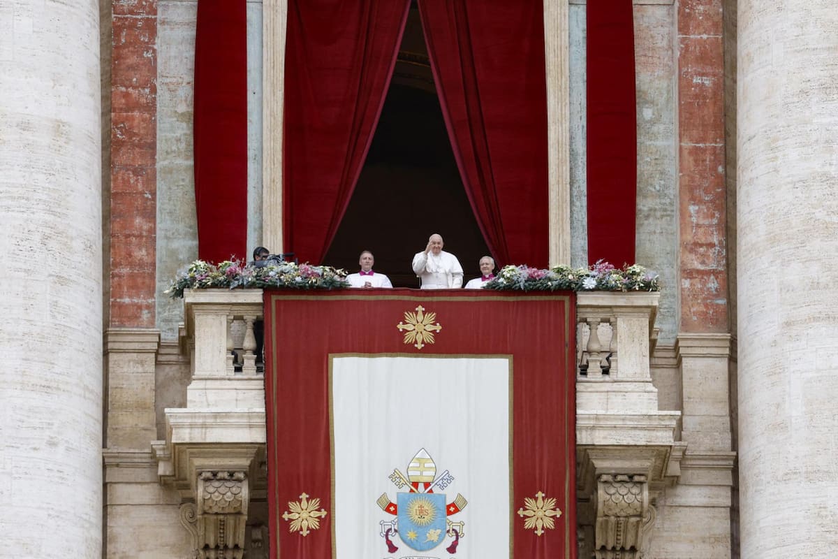 Papa Francisco, mensaje por Navidad. EFE