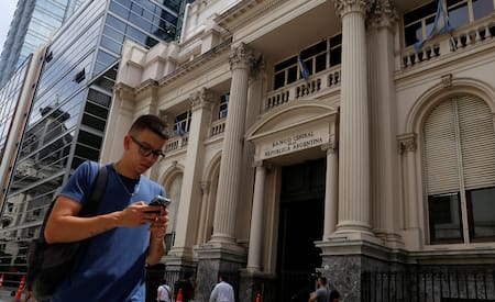 Riesgo país, Banco Central. Reuters