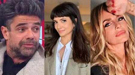 Sabrina Rojas, Luciano Castro y Griselda Siciliani. Fotos: Instagram.