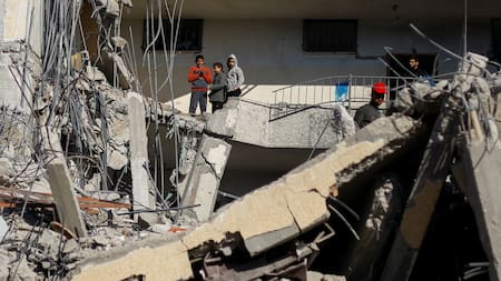 Destrucción en la Franja de Gaza. Foto: Reuters.