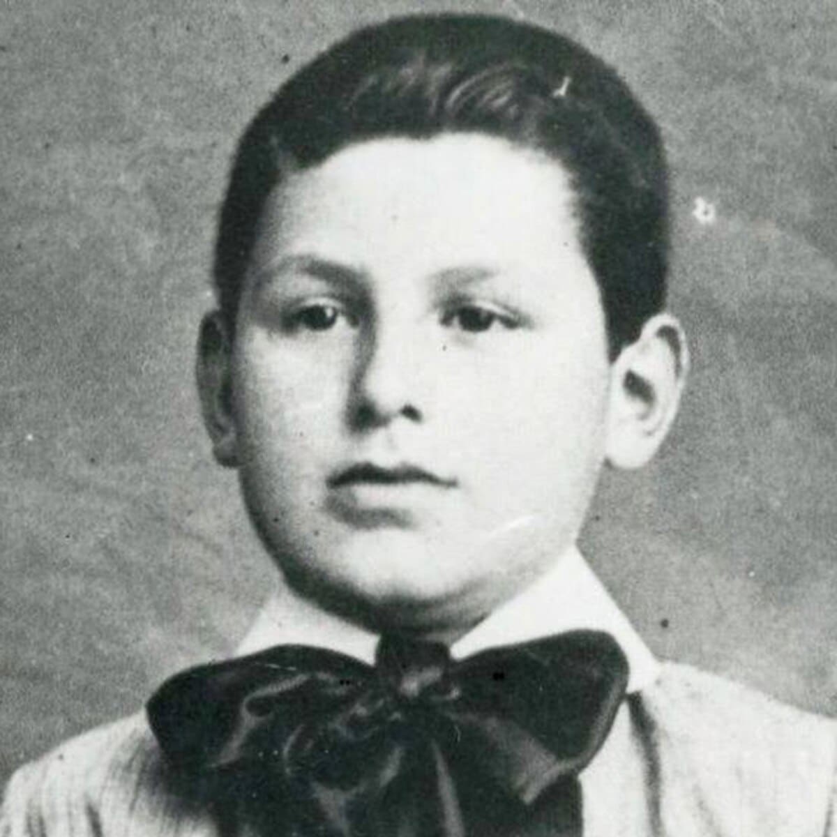 Perón de niño