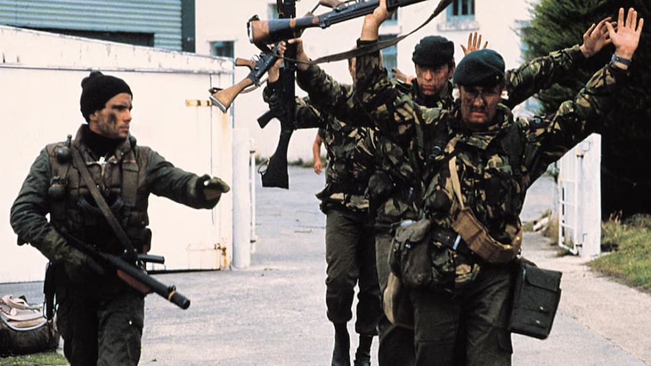 Rendición argentina en Malvinas. Foto: Infobae / Rafael Wollmann