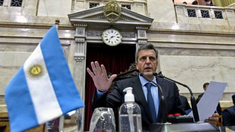 Sergio Massa, AGENCIA NA