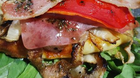 Provoleta completa de El Ferroviario