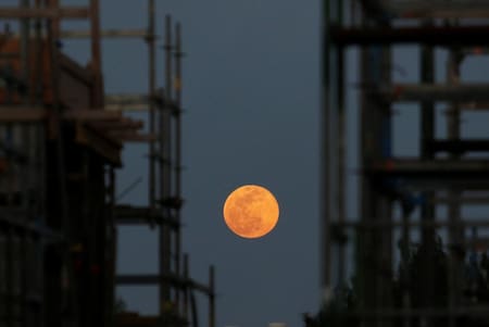 Superluna de nieve, Nicosia, Chipre, 19 de febrero de 2019, Reuters