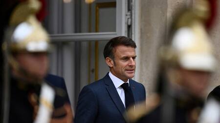 Emmanuel Macron y su preocupación por la guerra en Medio Oriente. Foto: Reuters.