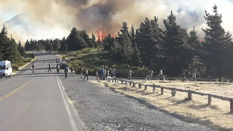 Incendio Epuyén - Chubut