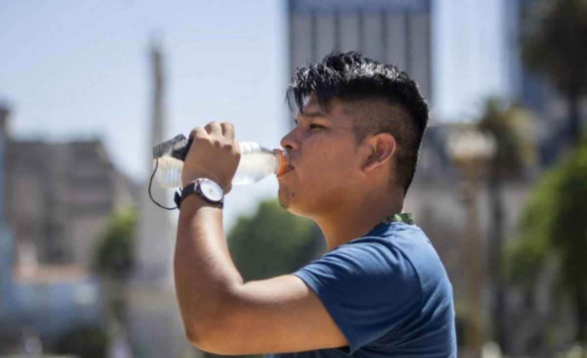 Hidratación, ola de calor, foto NA