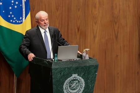 Lula da Silva en El Cairo. Foto: REUTERS.
