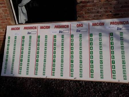 Golpe al juego clandestino - quiniela trucha