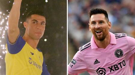 Cristiano Ronaldo y Lionel Messi lideran el ranking de futbolistas mejores pagos. Foto: NA.
