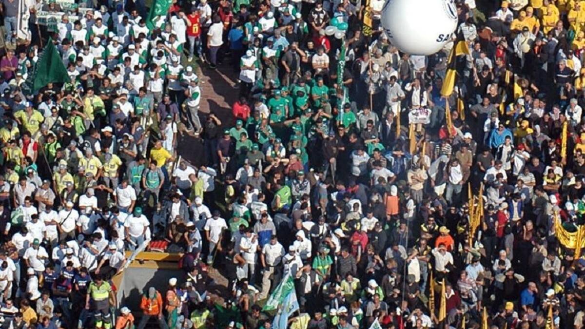 Día Internacional del Trabajador. Foto: NA.
