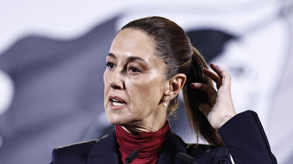 Claudia Sheinbaum, presidenta de México. Foto: EFE.
