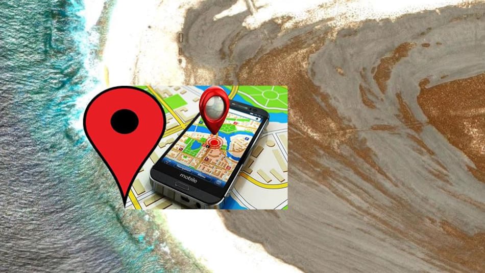 Google Maps - Ovni en el Océano Pacífico