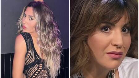 Jimena Barón y Gianinna Maradona. Fotos: archivo.