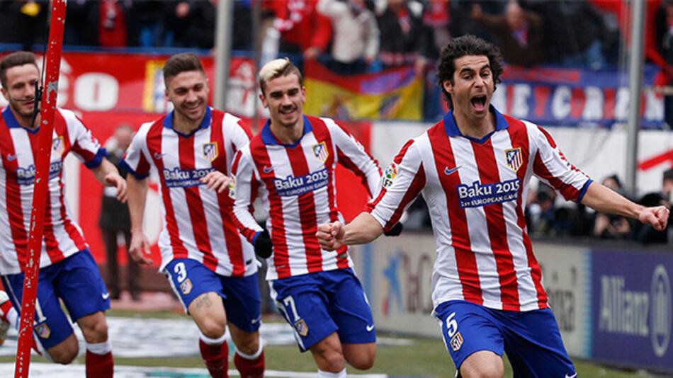 Festejo del Atlético de Madrid (Reuters)