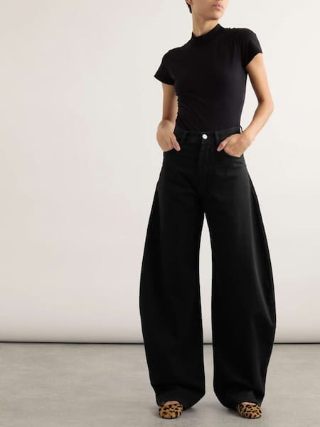 Barrel jeans, ropa, moda. Foto: Pinterest.