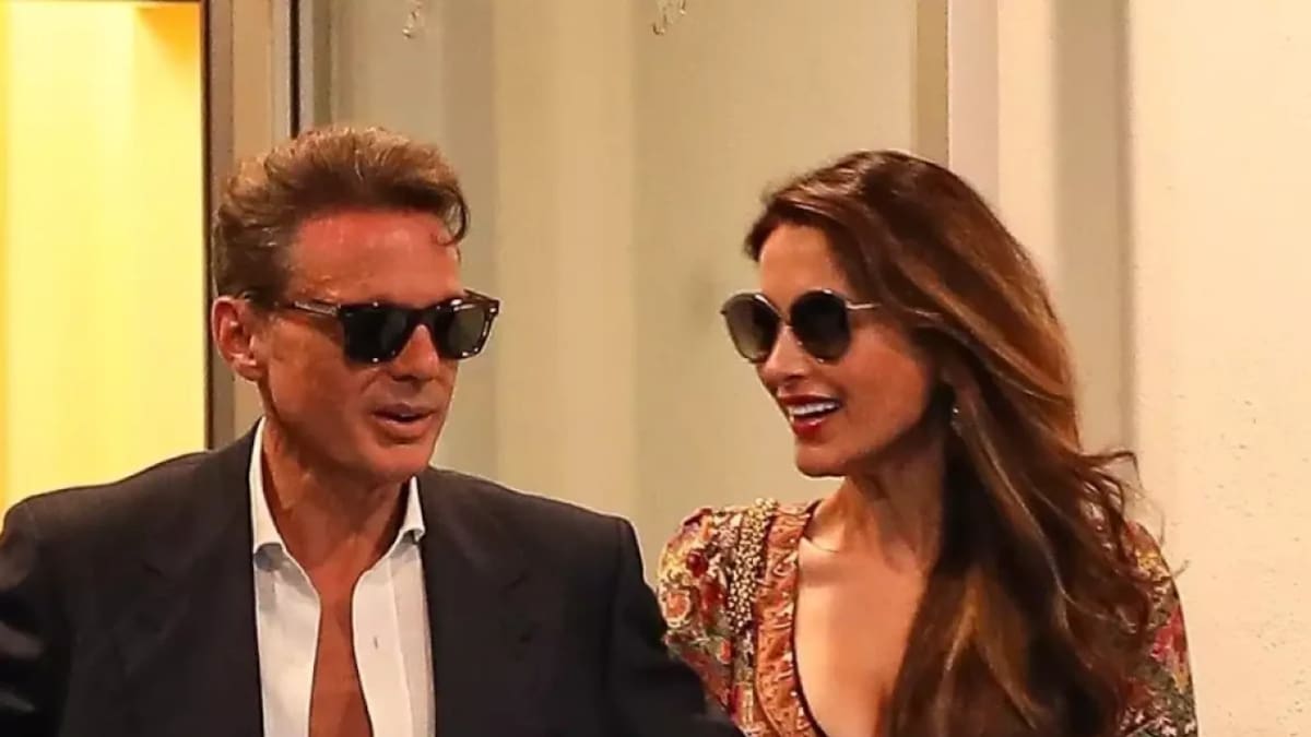 Luis Miguel y Paloma Cuevas. Foto: NA.