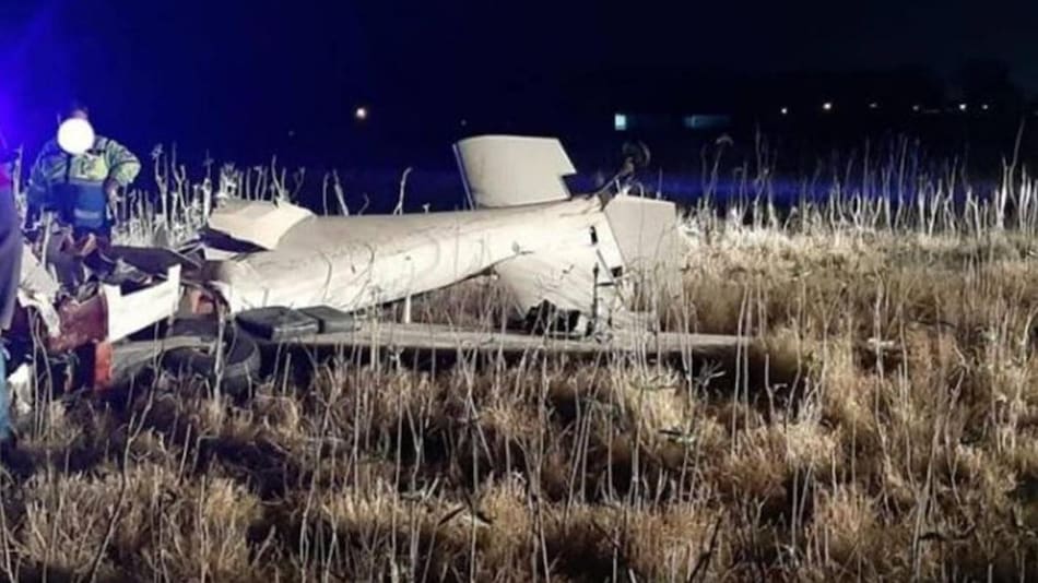 Avioneta estrellada en Escobar