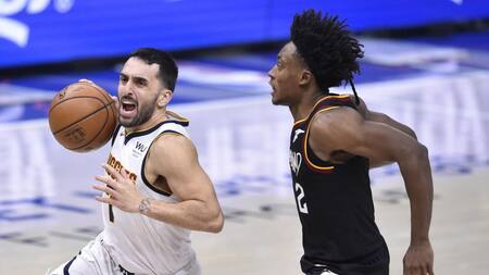 Facundo Campazzo en Denver Nuggets, REUTERS