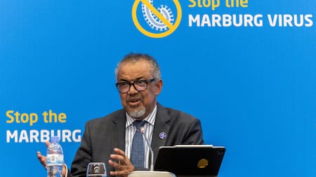 El Director General de la OMS, Tedros Adhanom Ghebreyesus. Foto: Reuters/Jean Bizimana.