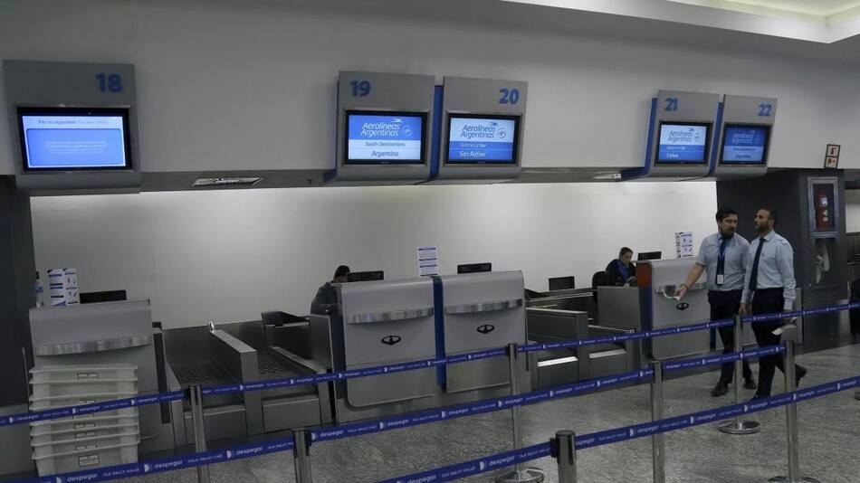 Vuelos reprogramados - Aeroparque Agencia NA